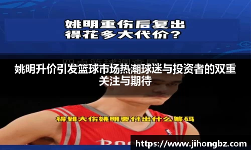 姚明升价引发篮球市场热潮球迷与投资者的双重关注与期待